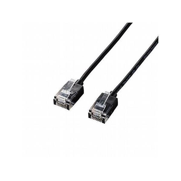 �G���R�� LAN�P�[�u��/CAT6A/�X�[�p�[�X����/5.0m/�u���b�N LD-GPASS/BK5 ����s�� ���[����