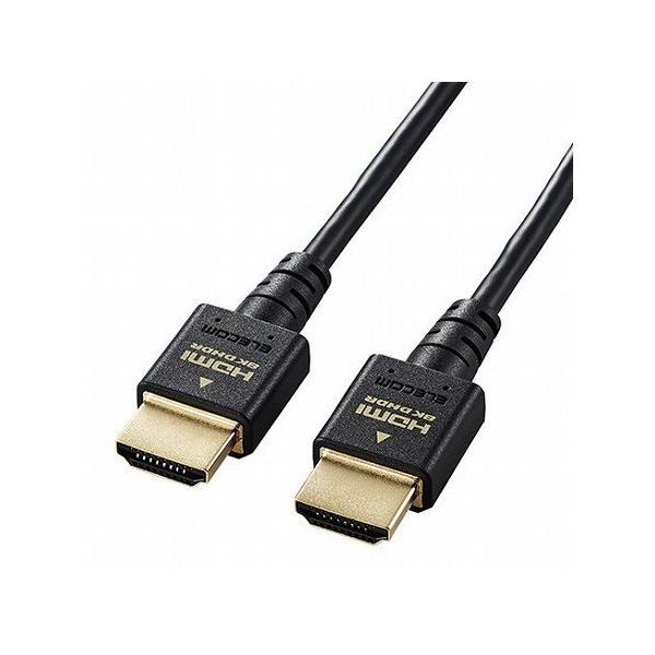 �G���R�� HDMI �P�[�u�� HDMI2.1 �E���g���n�C�X�s�[�h �X���� 8K4K�Ή� 1m �u���b�N DH-HD21ES10BK ����s��