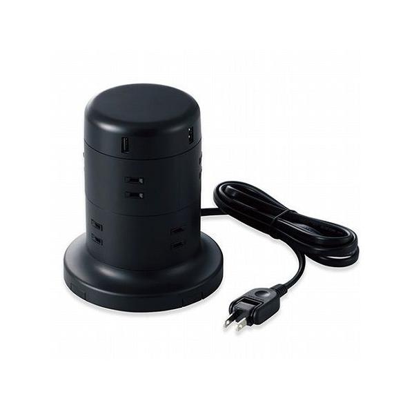 �G���R�� �����R�[�h �^���[�d���^�b�v 8�� 2m �ق���V���b�^�[�t �u���b�N TT-U01-0820BK ����s��