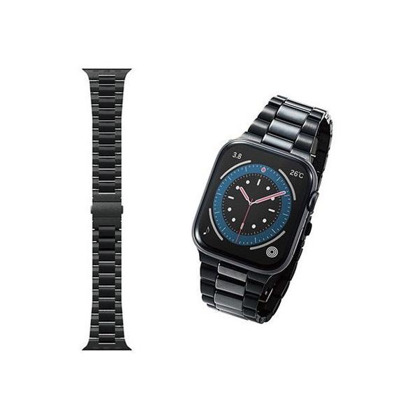 �G���R�� Apple Watch�p�Z���~�b�N�o���h 45/44/42mm AW-44BDCE3BK ����s��