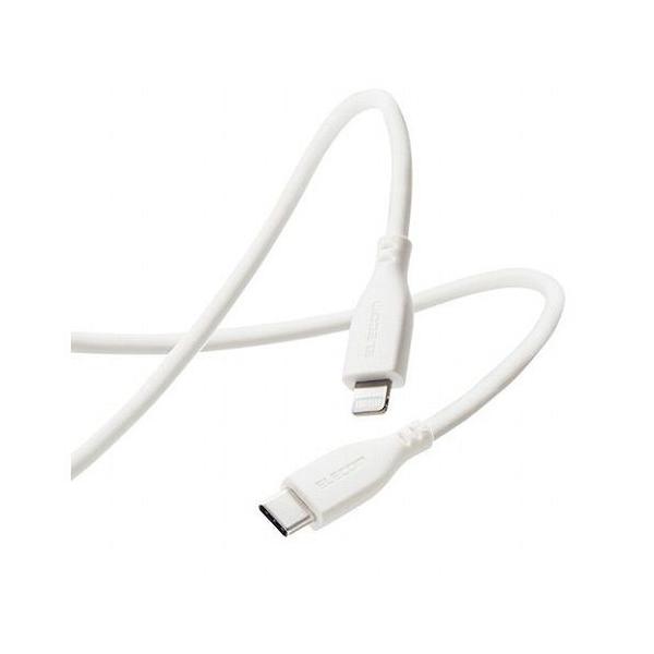 �G���R�� �Ȃ߂炩USB-C to Lightning�P�[�u�� MPA-CLSS10WH ����s�� ���[����