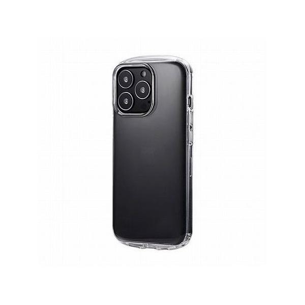 LEPLUS iPhone 13 Pro �ϏՌ����E���h�\�t�g�P�[�XCLEAR Round �N���A LP-IP21CRDCL ����s�� ���[����