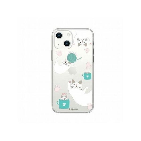 abbi FRIENDS �^�[�`�����\�t�g�N���A�P�[�X for iPhone 13 �V�� ABF21739i13 ����s�� ���[����