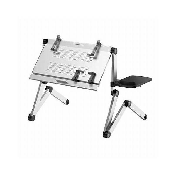 他サイト： シン三海 パソコン ナイトテーブル シルバー x5pro-silver 代引不可の商品画像