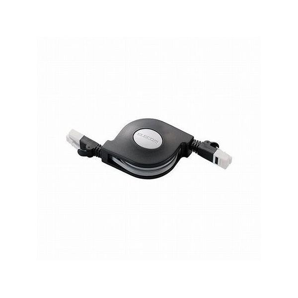 5�Z�b�g�G���R�� LAN�P�[�u��/CAT6/�ܐ܂�h�~/����/2.5m/�u���b�N LD-MCTGT/BK2X5 ����s��