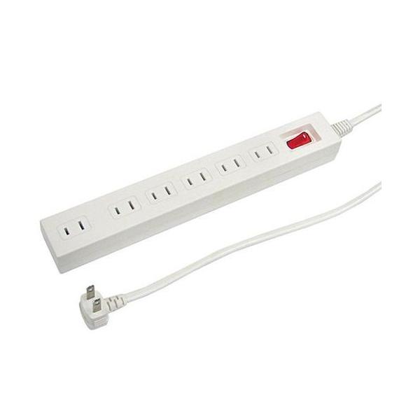 10�Z�b�g YAZAWA �W���X�C�b�`�t�ߓd�^�b�v 6��2m�� Y02612WHX10 ����s��