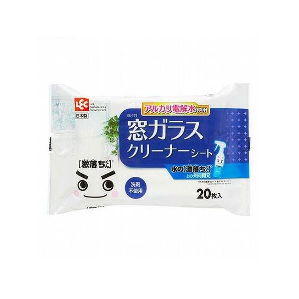 レック Ba水の激落ちシート窓ガラスクリーナー 20枚入 SS-171 代引不可