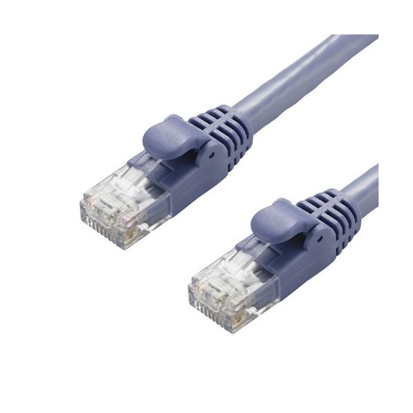 �G���R�� LAN�P�[�u�� CAT6A �X�^���_�[�h 40m �u���[ LD-GPA BU40 LD-GPA BU40 �p�\�R�� ����s��