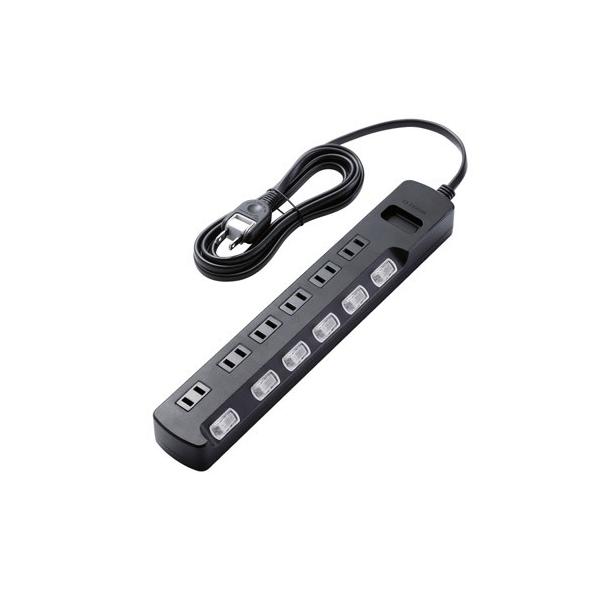 �G���R�� AV���K�[�h�^�b�v �ʃX�C�b�` �z�R���V���b�^�[�t 6�� 2.5m �u���b�N AVT-K6A-2625BK ����s��