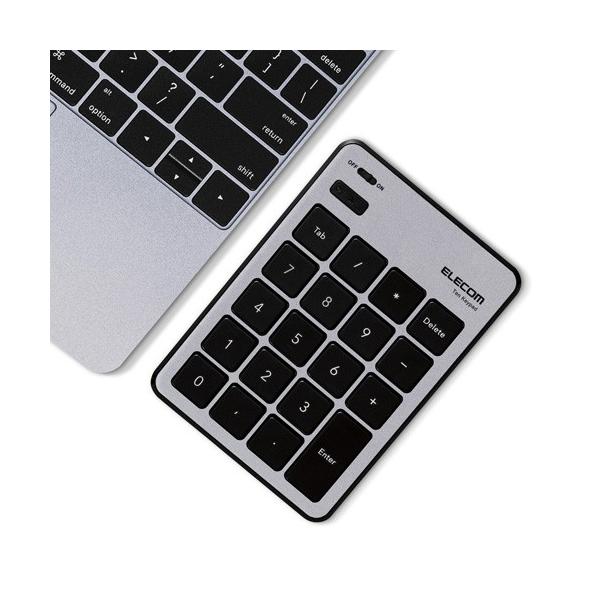 �G���R�� Bluetooth�e���L�[�p�b�h/�p���^�O���t/macOS�Ή�/���^/�V���o�[ TK-TBPm01SV ����s��