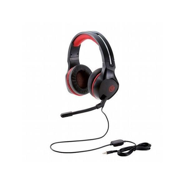 �G���R�� �Q�[�~���O�w�b�h�Z�b�g �����I�[�o�[�w�b�h 4�Ƀ~�j�v���O 50mm�h���C�o �Ɍ��C���[�p�b�h �R���g���[���t�� �u���b�N HS-G01BK ����s��