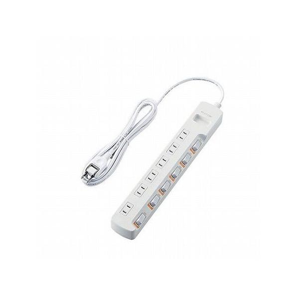 �G���R�� �ȃG�l�^�b�v/�����ʃX�C�b�`/���K�[�h�t/6��/2.5m/�z���C�g T-K5B-2625WH ����s��