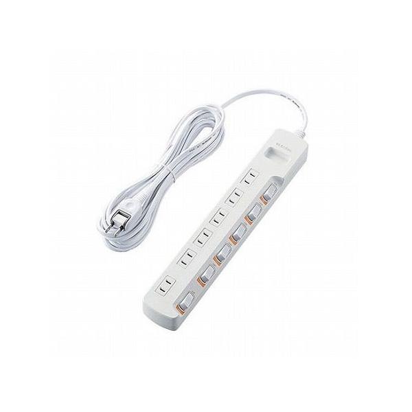 �G���R�� �ȃG�l�^�b�v/�����ʃX�C�b�`/���K�[�h�t/6��/5m/�z���C�g T-K5B-2650WH ����s��