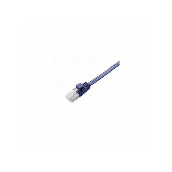 �G���R�� �c���܂�h�~�t���b�gLAN�P�[�u�� Cat6A LD-GFAT/BM150 ����s��