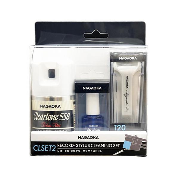NAGAOKA ナガオカ レコードクリーニング3点セット CLSET-2 代引 NAGAOKA ナガオカ レコードクリーニング3点セット CLSET-2 代引