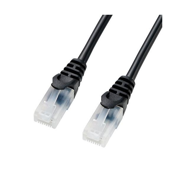 �T�����T�v���C �c���܂�h�~CAT5eLAN�P�[�u�� LA-Y5TS-05BK ����s�� ���[����