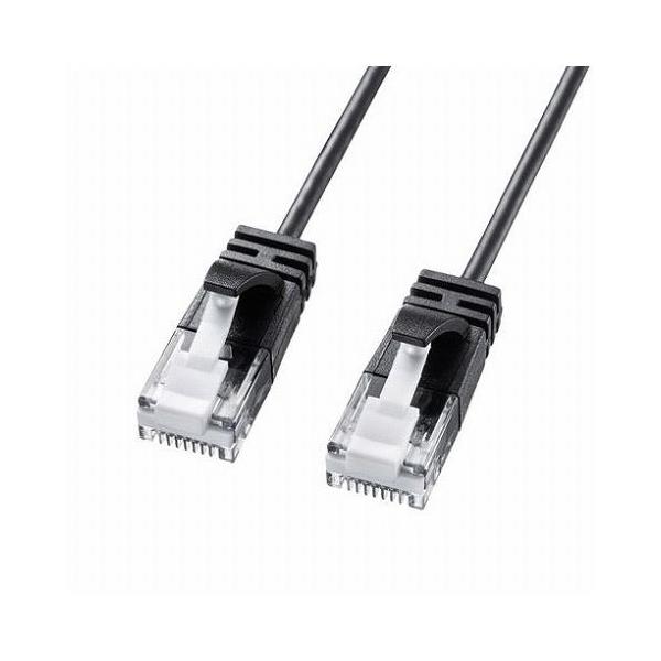 �T�����T�v���C �J�e�S��6A�ɍ�LAN�P�[�u�� �u���b�N KB-SL6A-02BK ����s�� ���[����