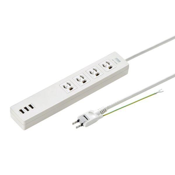 �T�����T�v���C USB�[�d�@�\�t���^�b�v TAP-F37U-2