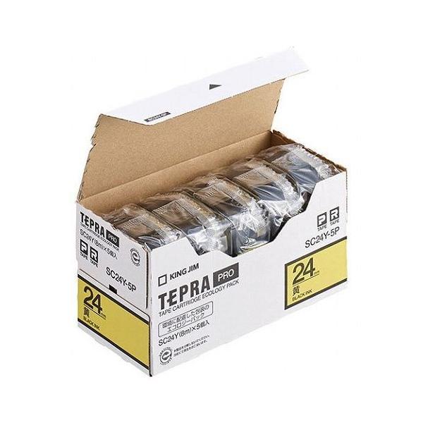 �L���O�W�� �e�v��PRO�e�[�v�G�R�p�b�N 24mm �� 5�� SC24Y-5P ����s��