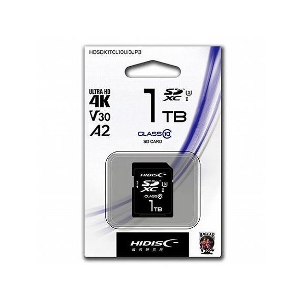HIDISC SDXCJ[h 1TB CLASS10 UHS-I Speed class3Ή HDSDX1TCL10UIJP3 s