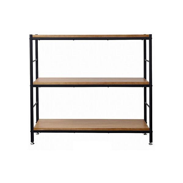 ZAGA 木製 ラック 幅90 奥行き35 三段 3段 シェルフ オープンラック