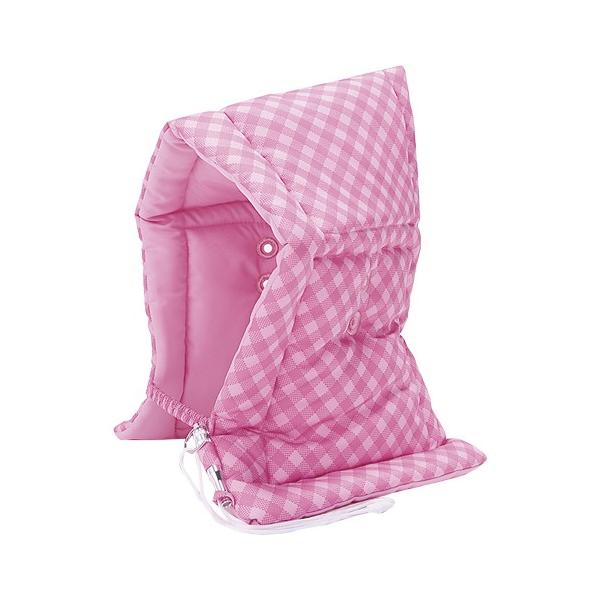 [Release date: February 27, 2018]災害時の危険から頭部や顔を守る、可愛いチェック柄の防災ずきんです。メーカー：ナカバヤシ※パッケージデザイン等は予告なく変更されることがあります