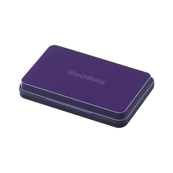シヤチハタ シヤチハタスタンプ台 中形 紫 1 個 HGN-2-V 文房具 オフィス 用品
