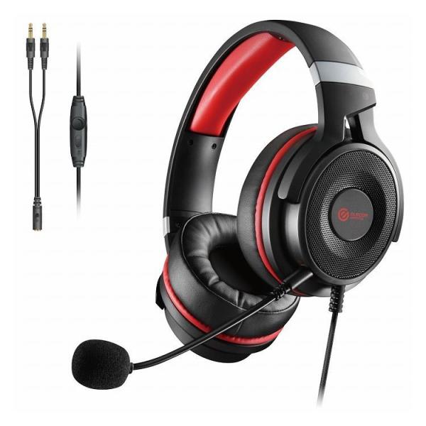 �G���R�� �w�b�h�Z�b�g �I�[�o�[�w�b�h �Q�[�~���O ���� ��3.5mm 4�Ƀ~�j�v���O PS4 PS5 �C�V���X�C�b�` �u���b�N HS-G60BK ����s��