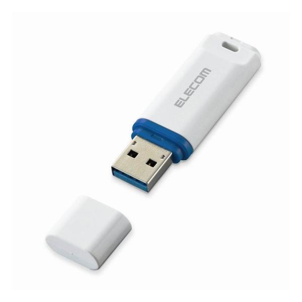 GR ELECOM USB USB3.1 Gen1 f[^T[rXt 32GB Lbv 1N ۏ zCg MF-DRU3032GWHR s [ցilR|Xj