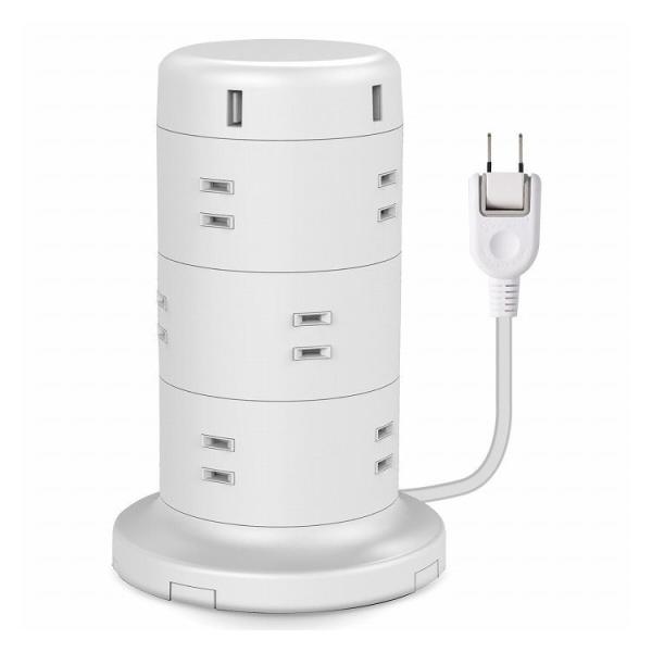 GR d^bv 12 2P T[W gbLOh~ قh~ USB|[gt ^[^ 2m zCg ECT-0720WH s