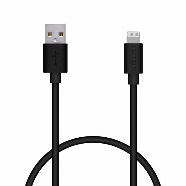 �G���R�� iPhone�P�[�u�� ���C�g�j���O�P�[�u�� 50cm iPad iPod �f�[�^�ʐM �[�d USB-A Lightning MPA-UAL05BK ����s�� ���[����