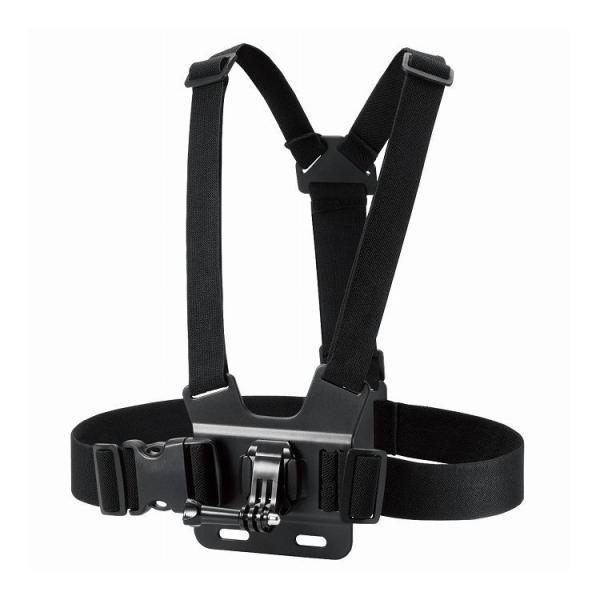 GoPro HERO9/8/7/6/5/MAX�p �}�E���g �`�F�X�g�^ �n���Y�t���[�B�e �N�C�b�N�����[�X�o�b�N���}�E���g �n�[�l�X ���E�ȒP �u���b�N AC-MBCH01BK ����s��