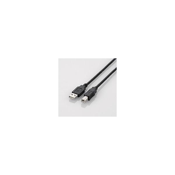 [ELECOM(�G���R��)] USB2.0�P�[�u��(5.0m ���R�l�N�^����������) U2C-BN50BK ����s��