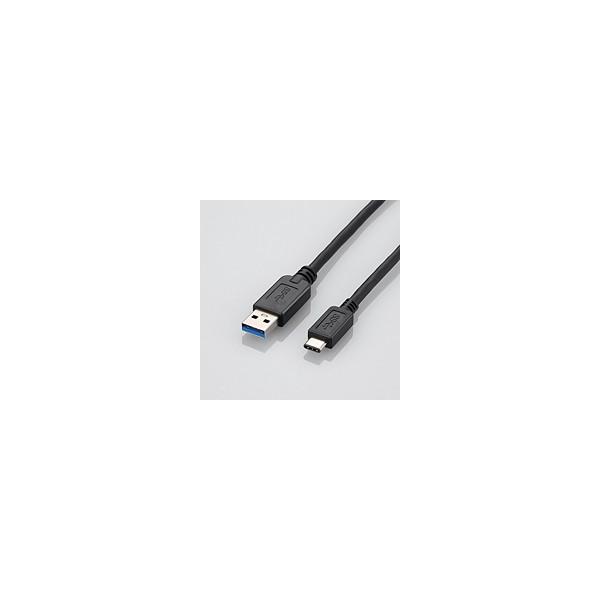 [ELECOM(�G���R��)] USB3.1�P�[�u���iA-TypeC�j USB3-AC20BK ����s��