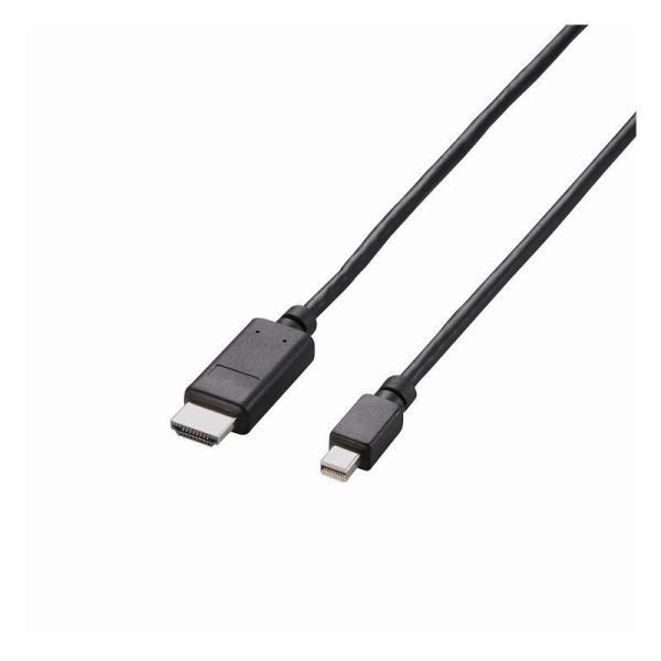 GR ELECOM Mini DisplayPort-HDMIϊP[u 2m ubN AD-MDPHDMI20BK s