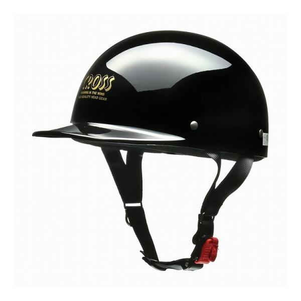 他サイト： リード工業 ハーフヘルメットBK ブラック CR680BKの商品画像