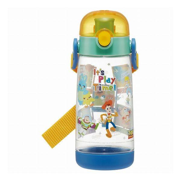 スケーター 子供用 プラスチック水筒 クリアボトル 480ml トイ スケーター 子供用 プラスチック水筒 クリアボトル 480ml トイ