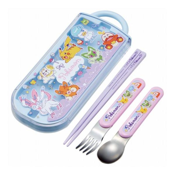 日本製 ポケモン ファンシー 箸 スプーン フォーク セット 子供 お弁当