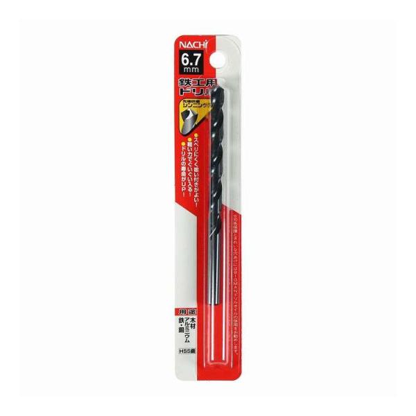 他サイト： イトー ナチ 鉄工用ドリル 1本入 シンニング 6.7mm 23041 代引不可の商品画像