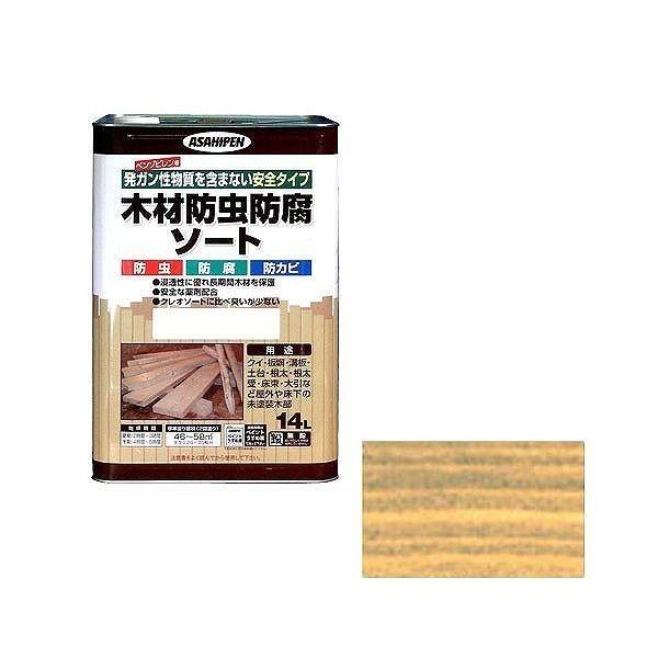 アサヒペン 木材防虫防腐ソート 14L (ペンキ・ラッカー) 価格比較 