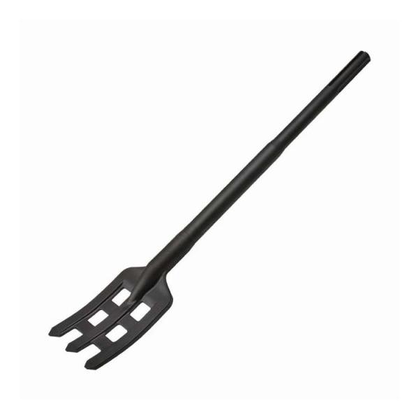 [Release date: September 1, 2025]●SDS-max軸電動ハンマ用。【商品情報】●穴掘り・固い土の掘り起こし・溝堀り作業用。●サイズ:先端幅90mm、全長500mm●材質:鋼