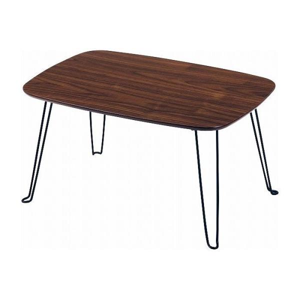 �܂�r���[�e�[�u�� W600×D400×H310mm MDF PVC �X�`�[�� ������� �_�[�N�u���E�� ����s��
