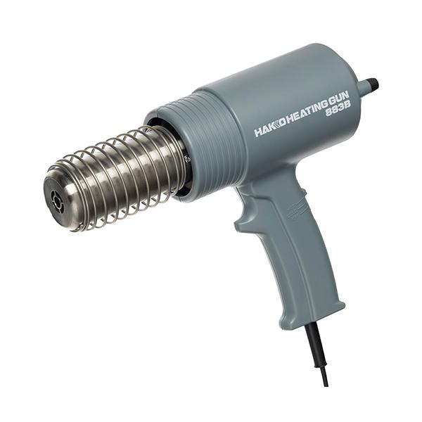 【用途】熱風による乾燥、溶着、収縮、曲げ加工などに（標準タイプ）。【仕様】●消費電力：1000W。●風速：1250m/min　風量：0.2L/min。【商品サイズ】奥行240×幅260×高さ65mm　重量1200g