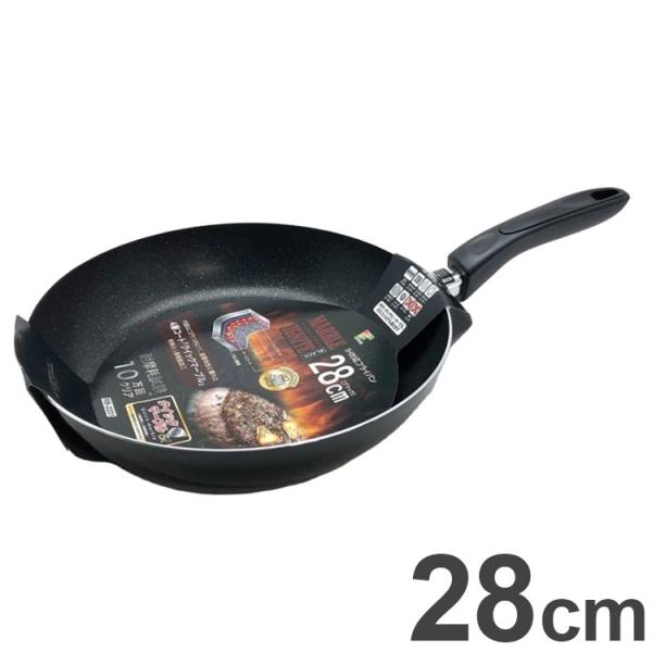 他サイト： マーブルイグネイト IH対応フライパン 28cm ブラック 和平フレイズ株式会社の商品画像