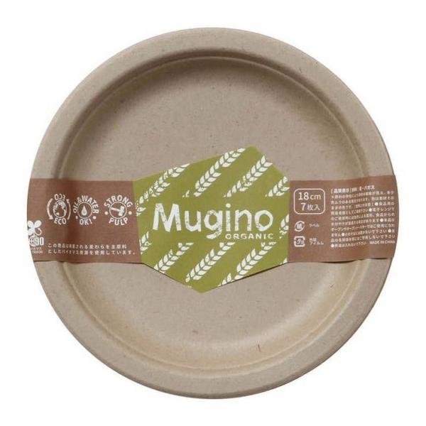 ������ЃV���� mugino ���E���h�v���[�g18cm 7P