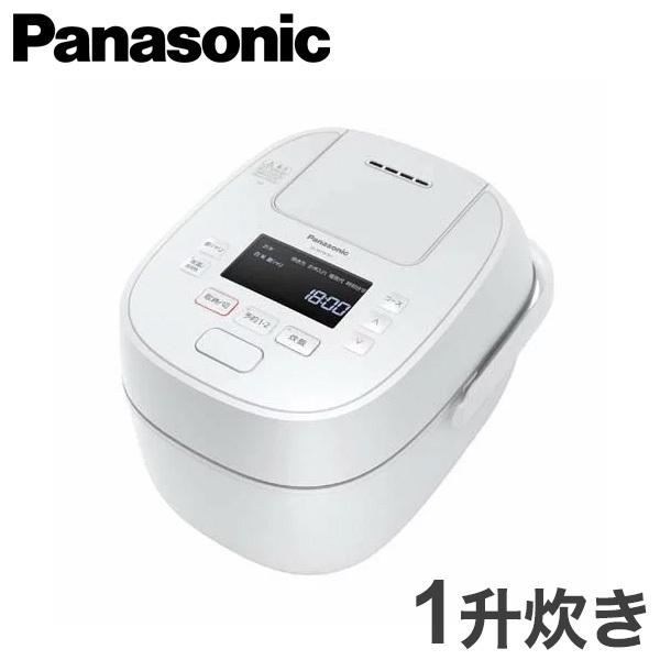 パナソニック 可変圧力IHジャー炊飯器 おどり炊き SR-MPW181-W ホワイト Panasonic 1升炊き 代引不可