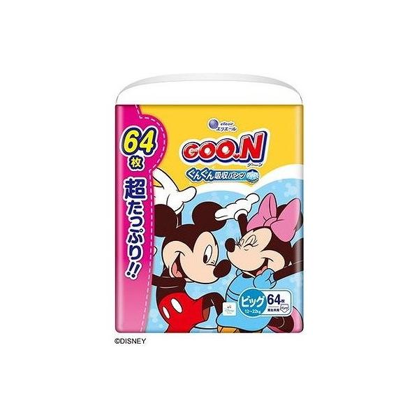 他サイト： グ―ン ぐんぐん吸収パンツ BIGサイズ超たっぷり 大王製紙 代引不可の商品画像