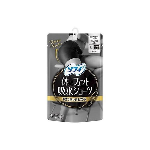 他サイト： ソフィ 体にフィット吸水ショーツ L ユニ・チャーム 代引不可の商品画像