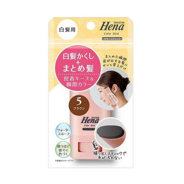 [Release date: June 20, 2025]【商品詳細】まとめ髪スタイルしながら、気になる生え際の白髪をカバーするスタイリングワックス。繰り出し式スティックで手も汚れない。ウォータープルーフ処方で汗や雨にも強い。アップスタイル...