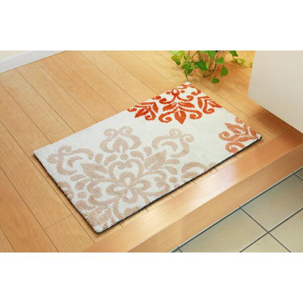 ���փ}�b�g �}�C�N���t�@�C�o�[ �k���� �j�[�� �I�����W 45×75cm ����ɂ������H ����s��